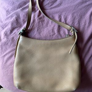 Tan Coach Cross Body